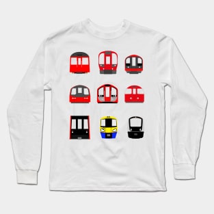 London underground Subway Trains Long Sleeve T-Shirt